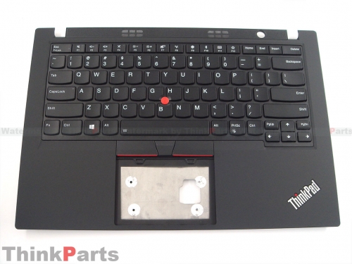 New/Original Lenovo ThinkPad T490 T495 14.0" Palmrest with US Backlit Keyboard Bezel No for fingerprint 02HK958