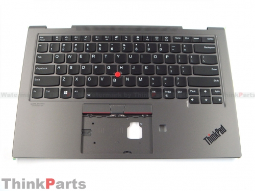 New/Original Lenovo ThinkPad X1 Yoga 4th Gen Palmrest US Keyboard Bezel 5M10V24845 WLAN