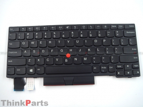 New/Original Lenovo ThinkPad X13 L13 2th Gen US English Non-Backlit  Keyboard 5N20V43001