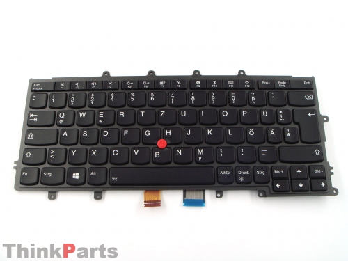 New/Original Lenovo ThinkPad X270 A275 DE German Keyboard GER Backlit 01EP074 01EN598