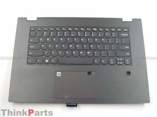 New/Original Lenovo ideapad C340-15IML Flex-15IWL 15.6" Palmrest US Keyboard bezel fingerprint non backlit