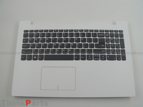 New/Original Lenovo ideapad 320-15ISK 15IKB 15AST 5API 15ABR 15.6" Palmrest US Keyboard Bezel white