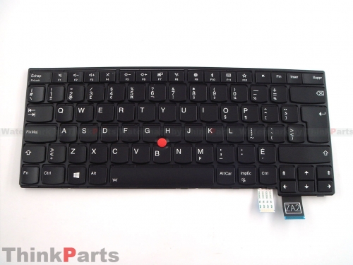 New/Original Lenovo ThinkPad T460P T470P 14.0" Keyboard Canadian French Backlit 01EP470 Black