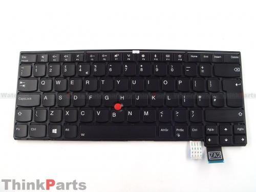 New/Original Lenovo ThinkPad T460P T470P 14.0" Keyboard UK-English Layout Backlit 01EP497