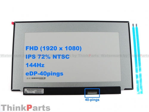 New/Original laptop 15.6" Lcd screen FHD IPS 72% NTSC 144Hz 40pings Non-touch LP156WFG SP F3
