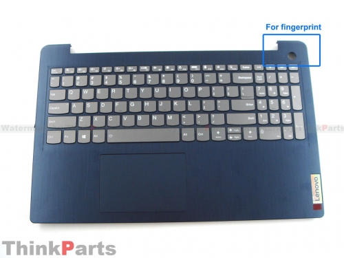 New/Original Lenovo ideapad 3-15ITL6 15ALC6 15.6" Palmrest US Backlit Keyboard bezel Blue