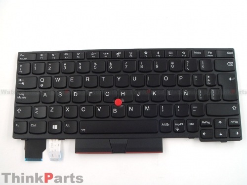 有误New/Original Lenovo ThinkPad L13 L13 Yoga LAS Latin Spanish Keyboard backlit 01YP203