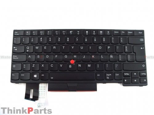 New/Oirginal Lenovo ThinkPad T480S T490 T495 P43S 14.0" LAS latin Spanish Backlit Keyboard