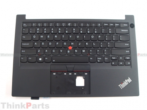 New/Original Lenovo ThinkPad E14 Gen 2 14.0“ Palmrest US Backlit Keyboard Bezel Black for Non-fingerprint 5M10Z27329
