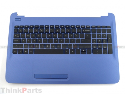 New/Original HP 15-AC 15-AF 15T-AC 15Z-AC 15.6" Palmrest US Non-Backlit Keyboard Bezel 813978-001