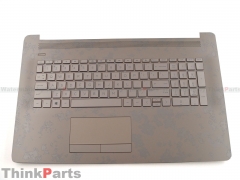 New/Original HP 17-BY 17-CA 17T-BY 17Z-BY 17Z-CA 17.3" Top cover Palmrest Keyboard bezel US Non-Backlit Gold L26986-001