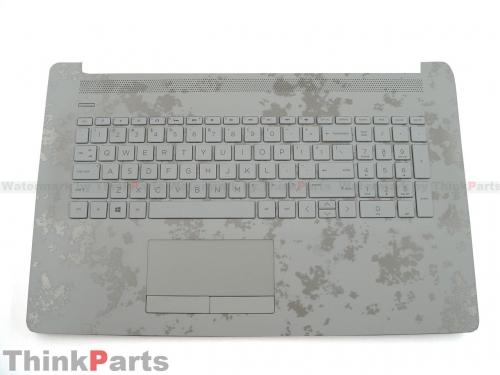 New/Original HP 17-BY 17T-BY 17Z-BY 17Z-CA 17-CA 17.3" Top cover Palmrest Keyboard bezel US Backlit White