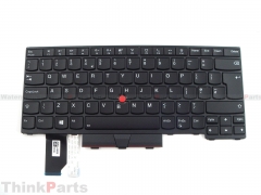 New/Original Lenovo ThinkPad L14 Gen 1 2 14.0" UK English backlit keyboard 5N20W67784