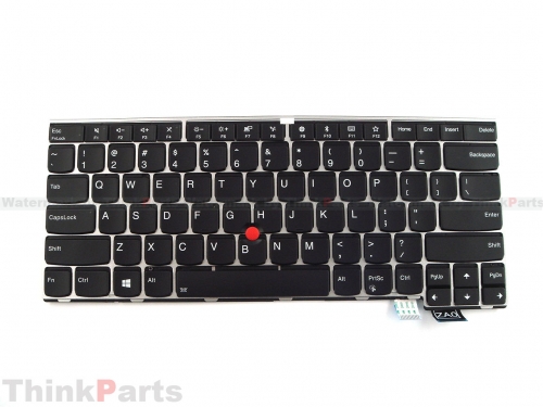 New/Original Lenovo ThinkPad T470S 14.0" US Keyboard Backlit Silver 01ER910 01ER869