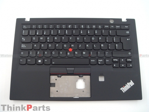 New/Original Lenovo ThinkPad X1 Carbon 5th Gen 5 14.0" Palmrest SPA ES Spanlish Keyboard Bezel 01LX572