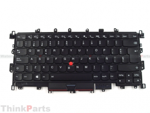 New/Original Lenovo ThinkPad X1 Yoga 1st Gen 20FQ 20FR 14.0" SPA Spanish Keyboard 00JT871