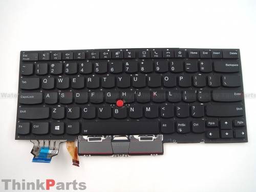 New/Original Lenovo ThinkPad X1 Yoga Gen 5 5th 14.0" Keyboard US Backlit without bezel CS19