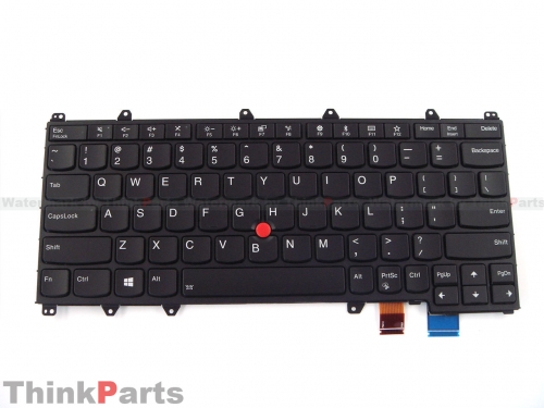 New/Original Lenovo ThinkPad X380 Yoga Keyboard US English Backlit 01HW615 01HW575