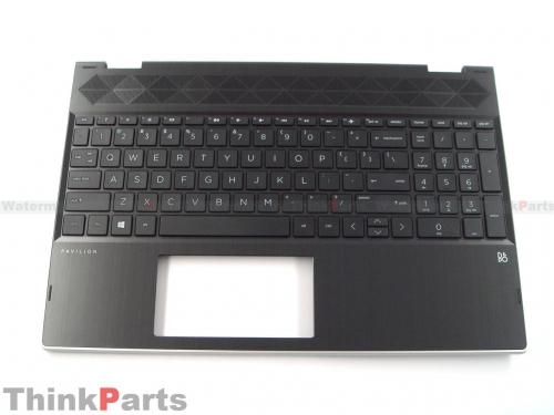New/Original HP PAVILION X360 15-CR X360 15T-CR 15.6" Palmrest Keyboard Bezel US Non-backlit