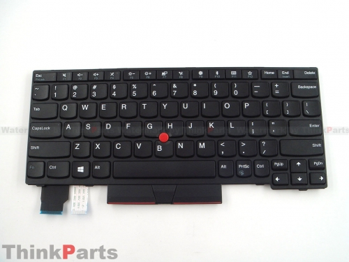 New/Original Lenovo ThinkPad X390 X395 US Keyboard English Non-backlit 01YP000 01YP160 black