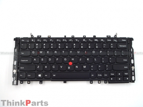 New/Original Lenovo ThinkPad yoga 12 S1 US backlit Keyboard 04Y2620 00HT989 with bracket