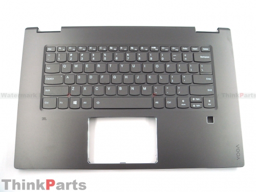 New/Original Lenovo ideapad Yoga 720-15IKB 15.6" Palmrest with US backlit Keyboard Bezel GM black
