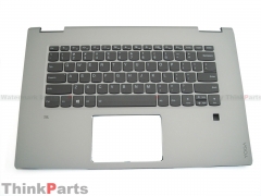 New/Original Lenovo ideapad Yoga 720-15IKB 15.6" Palmrest with US backlit Keyboard Bezel silver