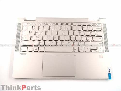 New/Original Lenovo Yoga C740-14IML 14.0" Upper Case Palmrest Keyboard bezel US Keyboard backlit MC-Gold
