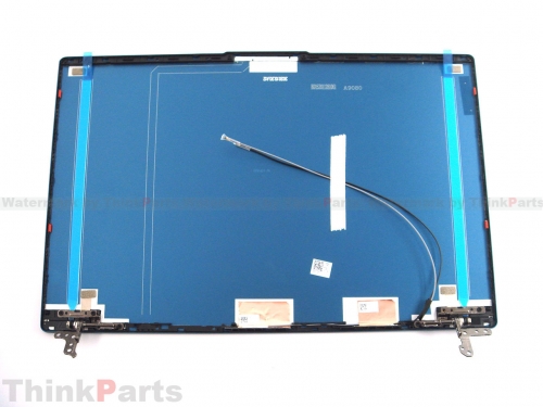 New/Original Lenovo ideapad 5-15ARE05 5-15ALC05 15.6" Top Lcd cover and Hinges Blue with Antenna kit