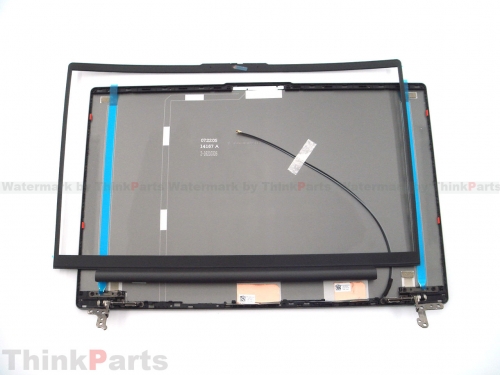 New/Original Lenovo ideapad 5-15IIL05 5-15ITL05  15.6" Top Lcd cover and hinges and front bezel with antenna kit Gray
