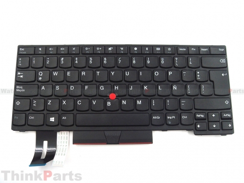 New/Oirginal Lenovo ThinkPad E480 E490 E485 E495 14.0" Keyboard LAS latin Spanish Non-backlit