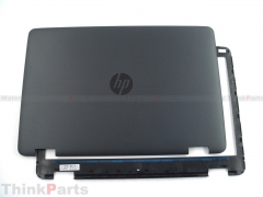 New/Original HP Probook 650 655 G2 G3 15.6" Lcd back cover and front bezel BLack 840724-001