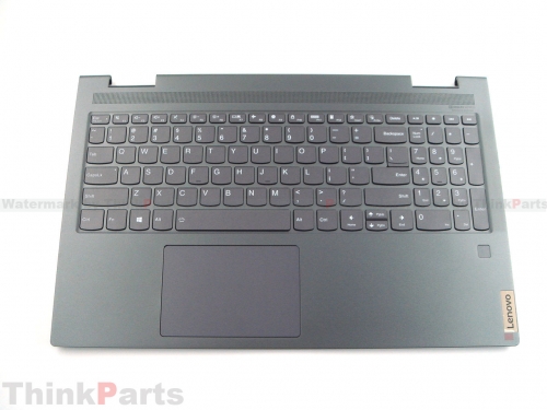 New/Original Lenovo ideapad Yoga 7-15ITL5 15.6" Palmrest keyboard bezel US backlit keyboard Gray