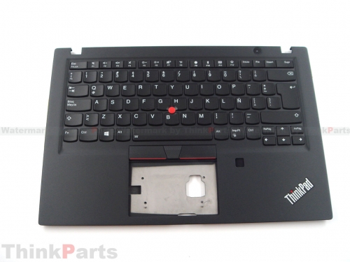 New/Original Lenovo ThinkPad T490S T495S 14.0" Palmrest Latin Spanish Keyboard Bezel Backlit Fingerprint
