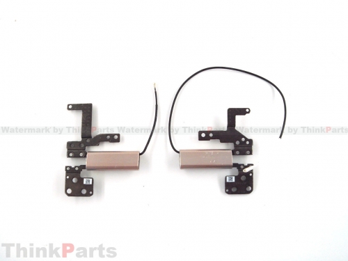 New/Original Parts for Lenovo Yoga 730-13IWL 13.3" hinges kit with antenna Left & Right PT silver