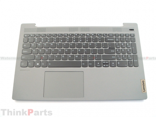 New/Original Lenovo ideapad 5-15ARE05 5-15IIL05 15.6" Palmrest keyboard bezel US Backlit Silver