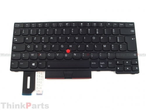 New/Original Lenovo ThinkPad E480 E485 E490 E495 14.0" Keyboard French FRA Backlit 01YP531