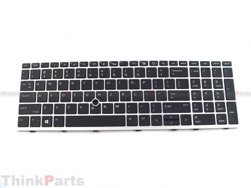 New/Original HP EliteBook 850 G5 G6 755 G5 15.6" keyboard US Backlit Sliver L14366-001