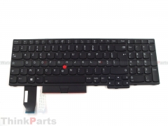 New/Original Lenovo ThinkPad T15 P15s Gen 1 2 15.6" Keyboard French Backlit FRA 5N20V78917