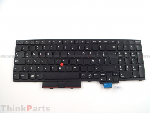 New/Original Lenovo ThinkPad T580 P52s Keyboard Latin Spanish LAS Non-Backlit 15.6"