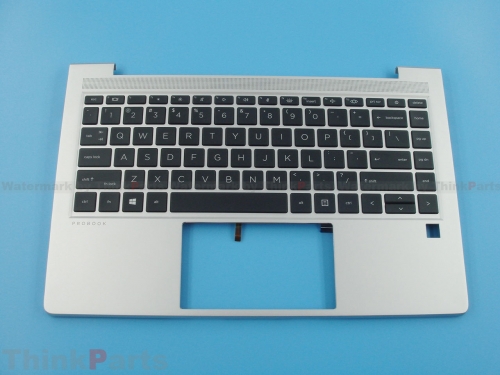 New/Original HP ProBook 440 445 G8 Palmrest Keyboard Bezel Top Case US BL M23769-001