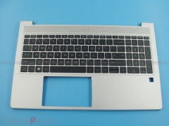 New/Original HP ProBook 450 455 G8 15.6" Palmrest Keyboard Bezel US BL M21742-001