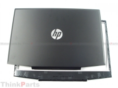 New/Original HP Pavilion Gaming 15-CX 15T-CX 15.6" Lcd Cover and front bezel Silver Logo