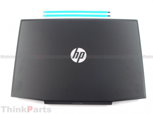HP Pavilion Gaming 15-CX 15T-CX 15.6" Lcd back Cover Top Rear Lid Sliver Logo L20314-001