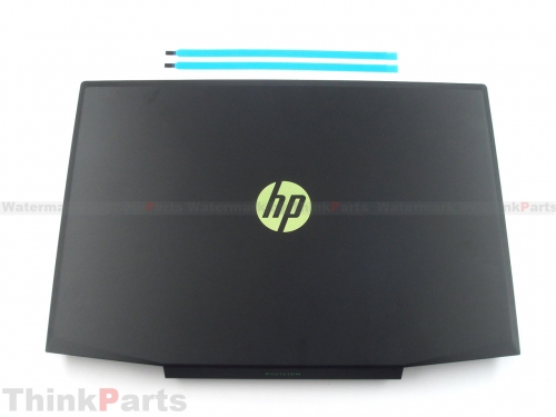 HP Pavilion Gaming 15-CX 15T-CX 15.6" Lcd back Cover Top Rear Lid Green Logo L20313-001