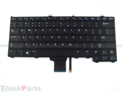 New/Original Dell Latitude 7000 E7240 E7440 keyboard US-English Backlit 0RXKD2 PK130VM1B00