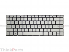 New/Original HP Pavilion 14-CE 14-CF 14-CK 14.0" keyboard US Backlit Sliver TP.KB.732