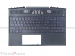 New/Original HP Pavilion Gaming 15-DK TPN-C141 15.6" Palmrest Bezel US Violet-Backlit L57596-001