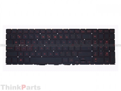 New/Original HP OMEN 15-DC 15T-DC TPN-Q211 15.6" keyboard US Red-Backlit