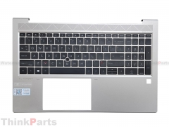 New/Original HP EliteBook 850 855 G8 15.6" Palmrest Keyboard Bezel US BL M35816-001